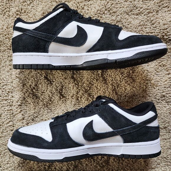 Nike Dunk Low SE Suede Panda Brand New Sz 9.5 - Picture 3 of 8